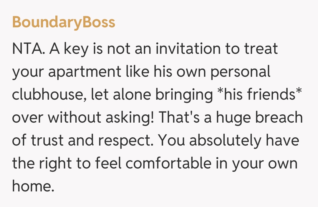 Comentariu de la BoundaryBoss
