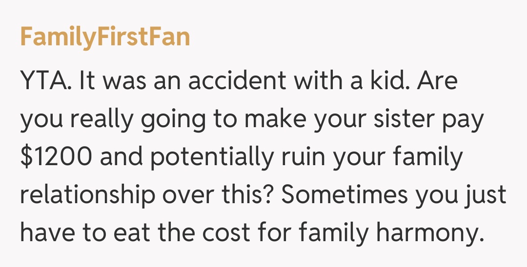 Comentariu de la FamilyFirstFan