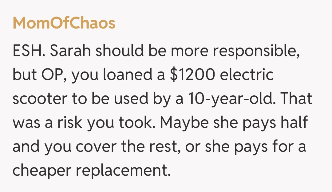 Comentariu de la MomOfChaos
