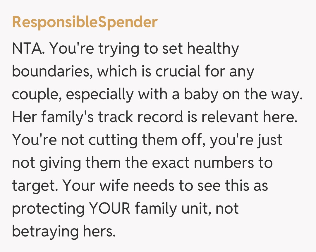 Comentariu de la ResponsibleSpender
