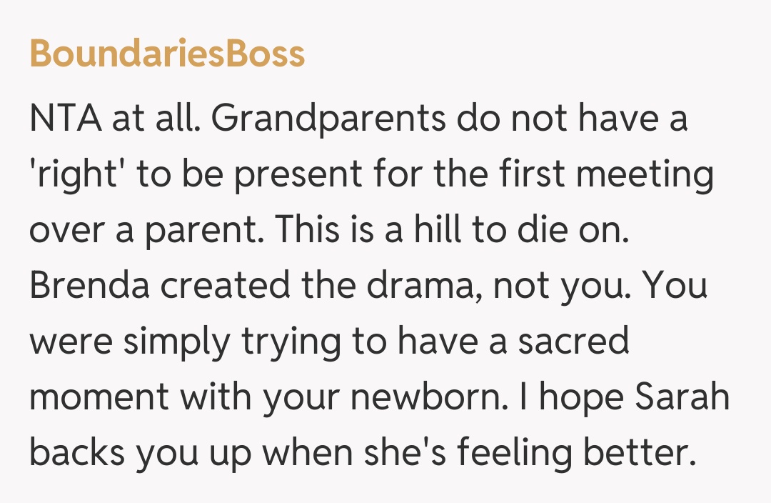 Comentariu de la BoundariesBoss