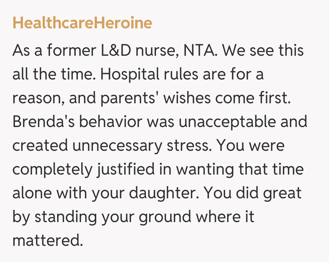 Comentariu de la HealthcareHeroine