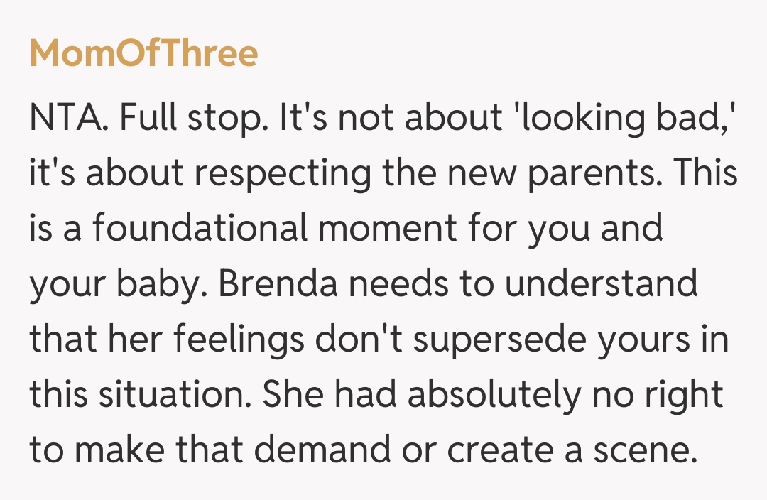 Comentariu de la MomOfThree