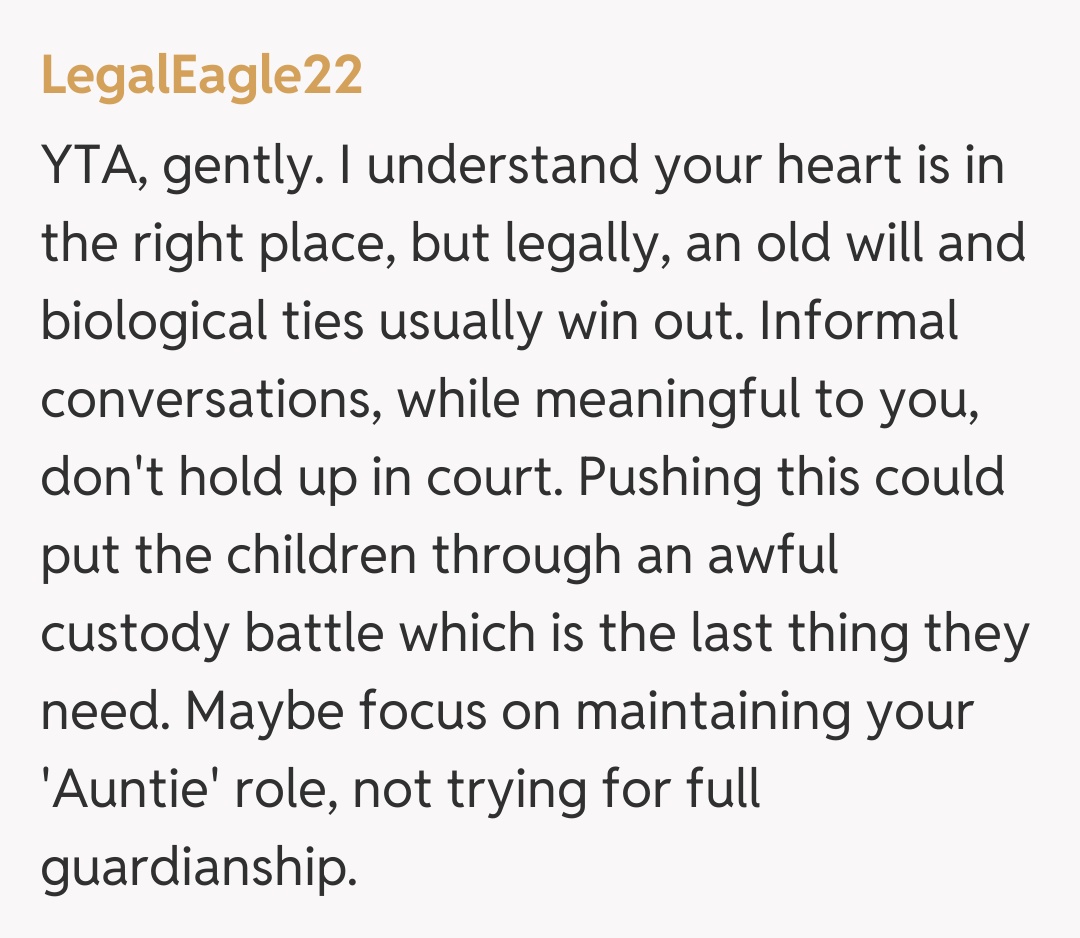 Comentariu de la LegalEagle22
