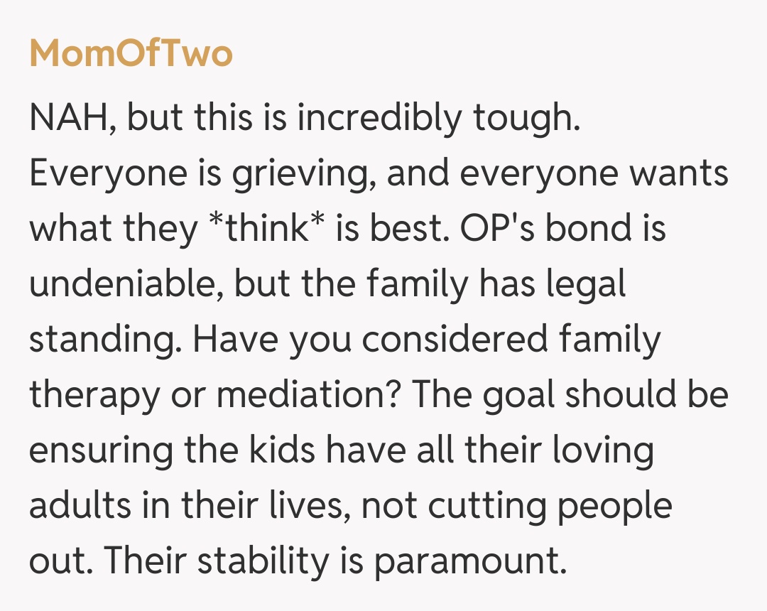Comentariu de la MomOfTwo