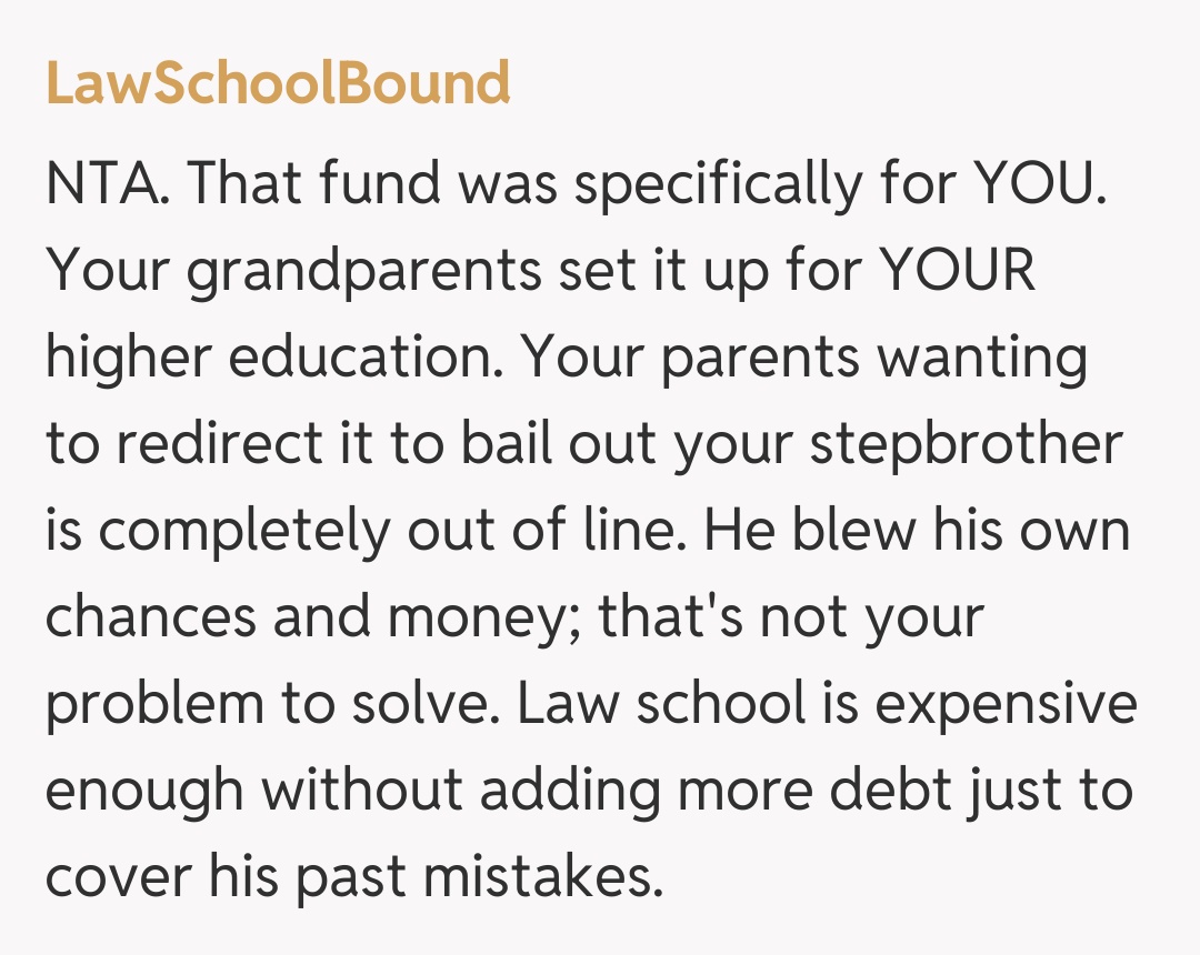 Comentariu de la LawSchoolBound