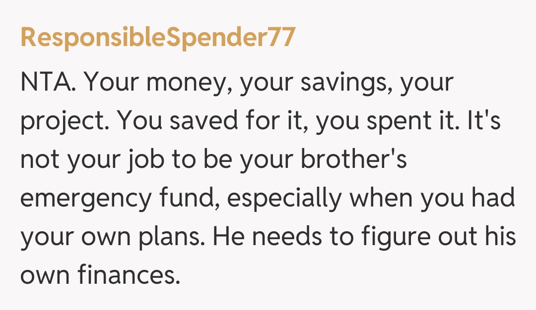 Comentariu de la ResponsibleSpender77