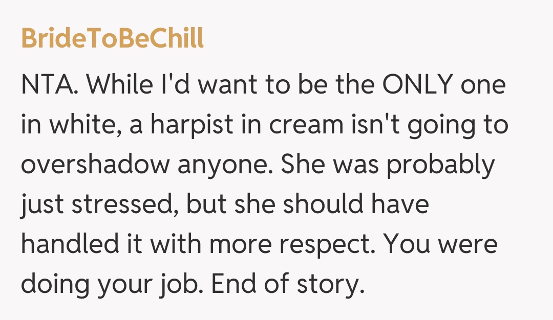 Comentariu de la BrideToBeChill