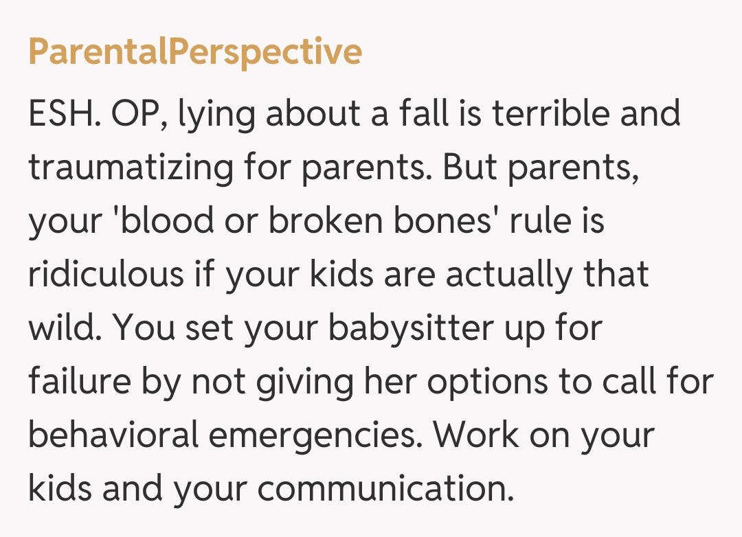 Comentariu de la ParentalPerspective