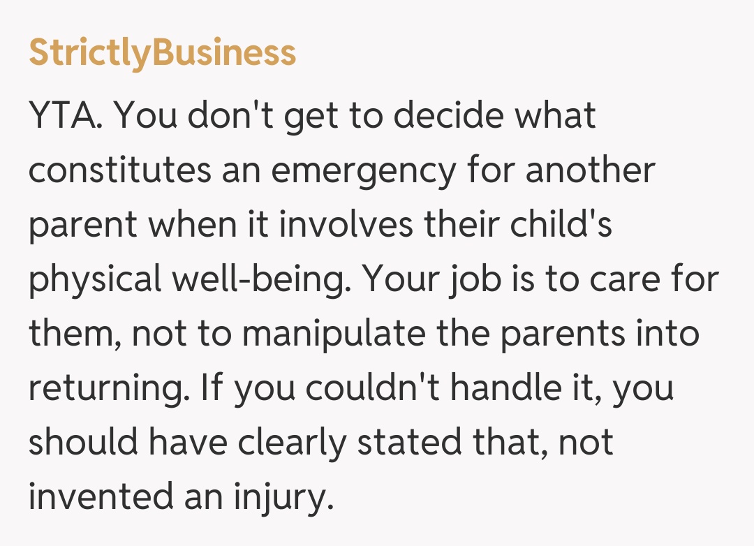 Comentariu de la StrictlyBusiness