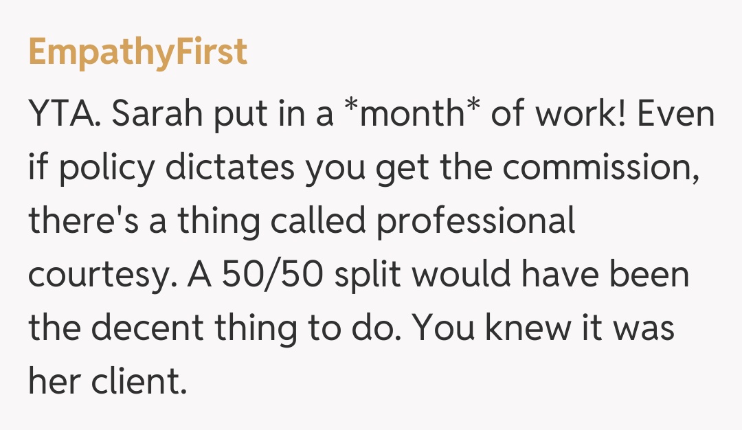 Comentariu de la EmpathyFirst