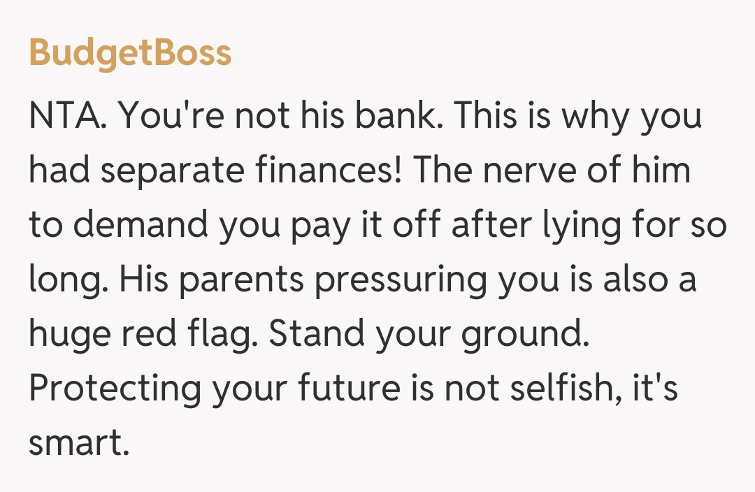 Comentariu de la BudgetBoss