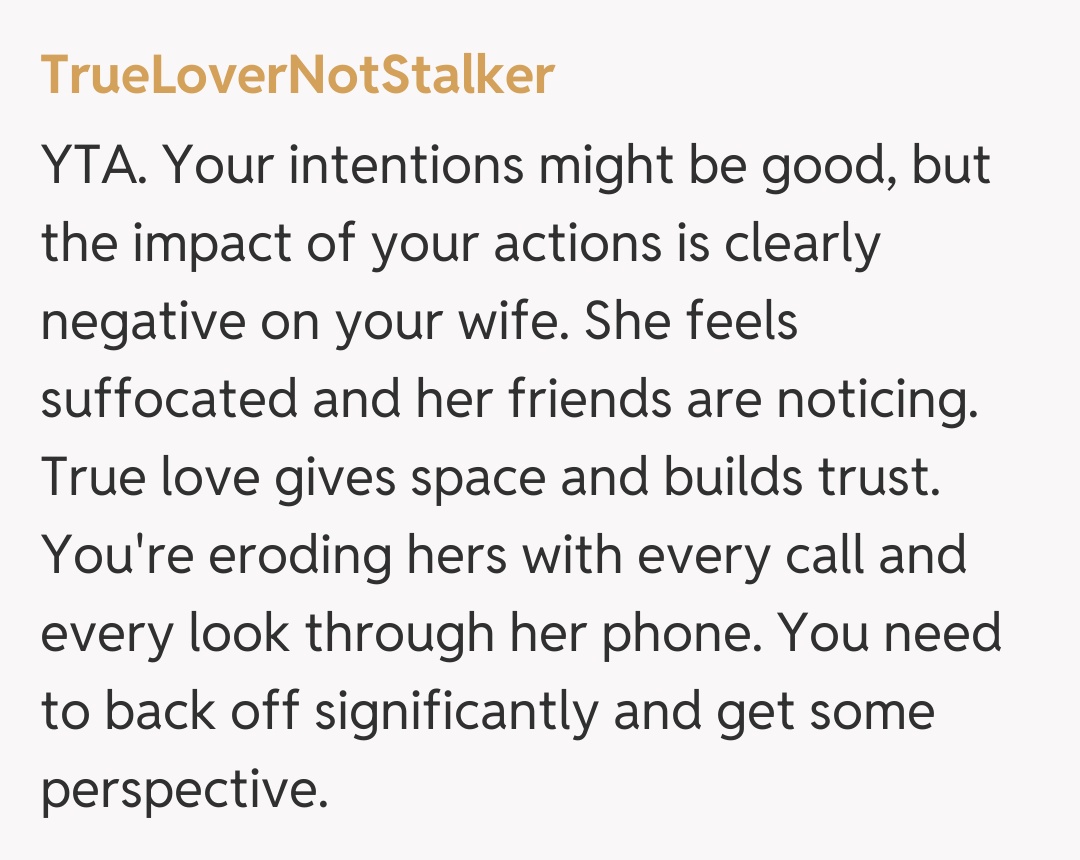 Comentariu de la TrueLoverNotStalker