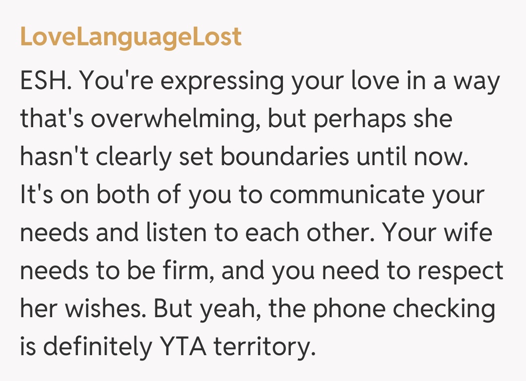 Comentariu de la LoveLanguageLost