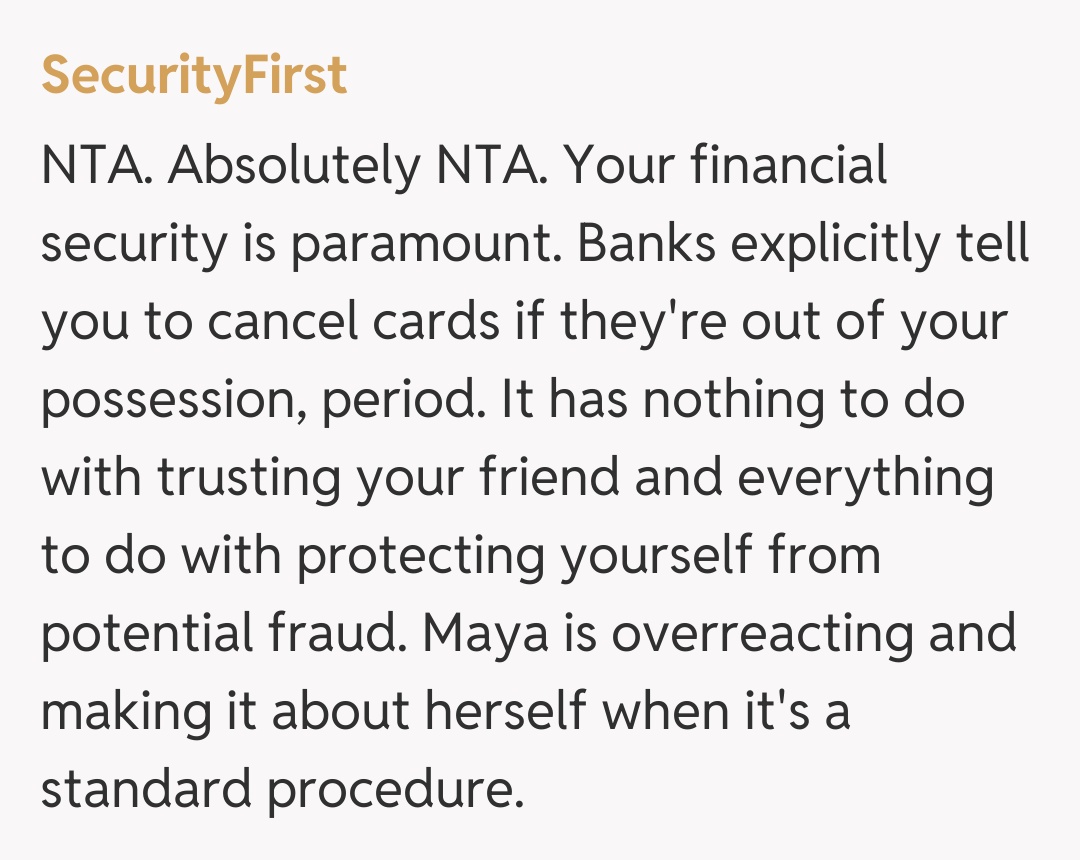 Comentariu de la SecurityFirst