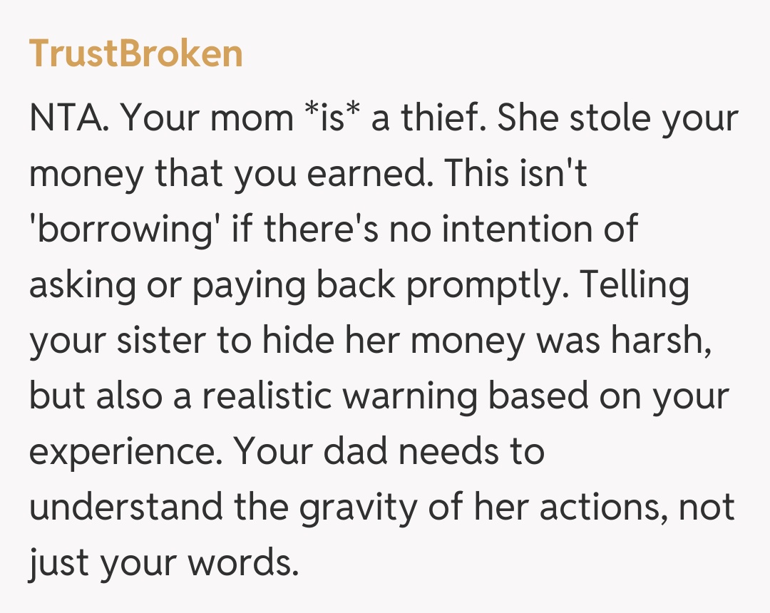 Comentariu de la TrustBroken