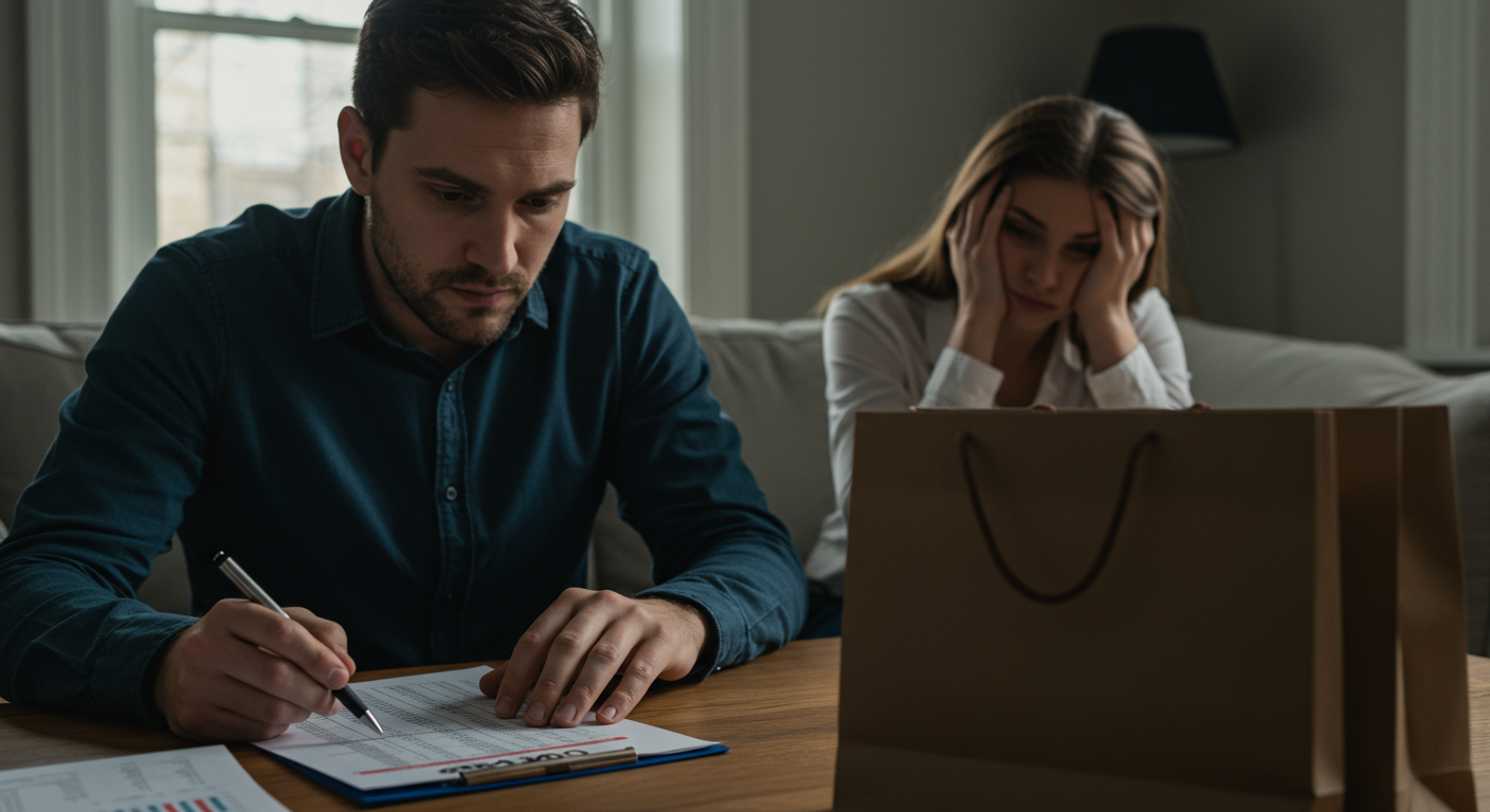 AITA putting my wife on a strict allowance and making her ask me permission to buy expensive things?