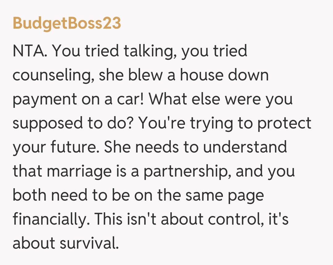 Comentariu de la BudgetBoss23