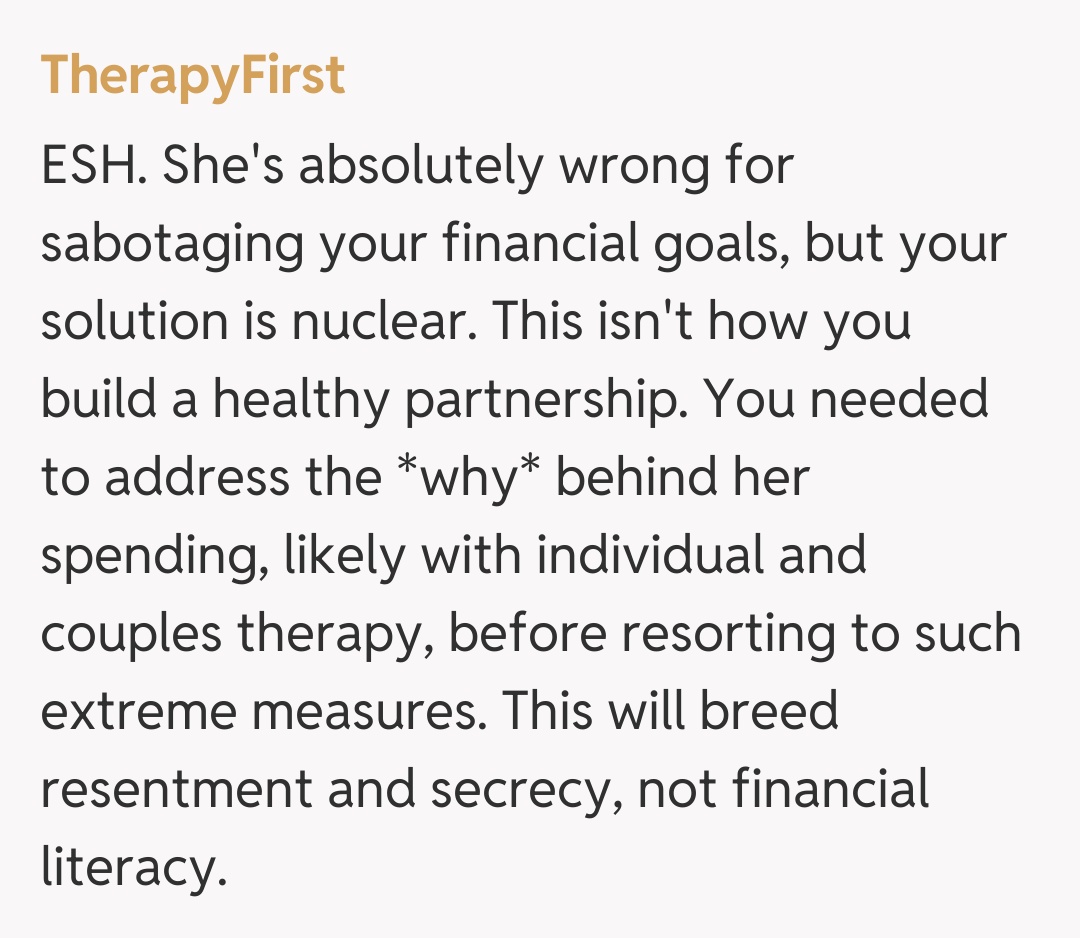 Comentariu de la TherapyFirst