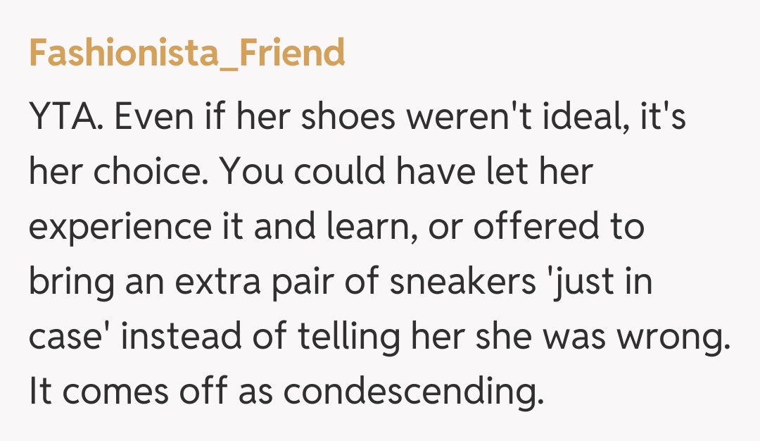Comentariu de la Fashionista_Friend