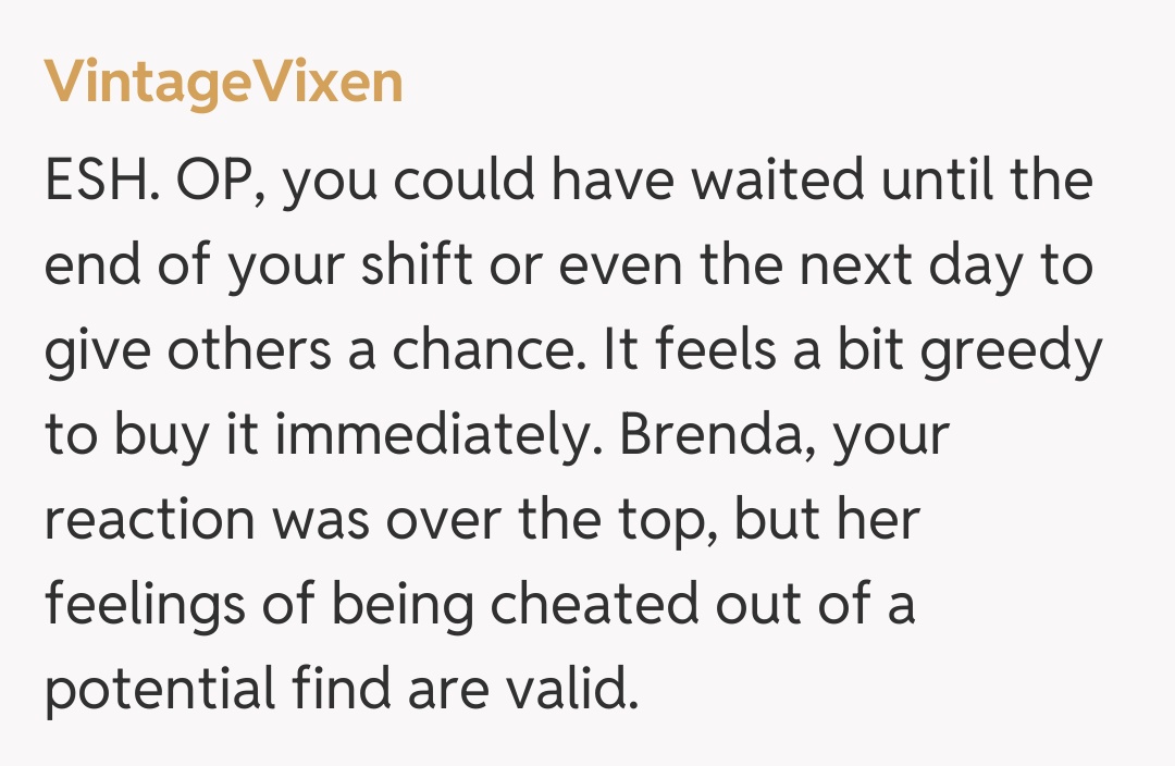 Comentariu de la VintageVixen