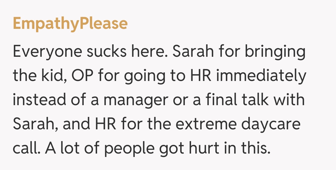 Comentariu de la EmpathyPlease