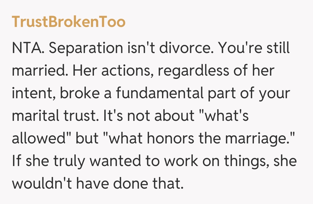 Comentariu de la TrustBrokenToo