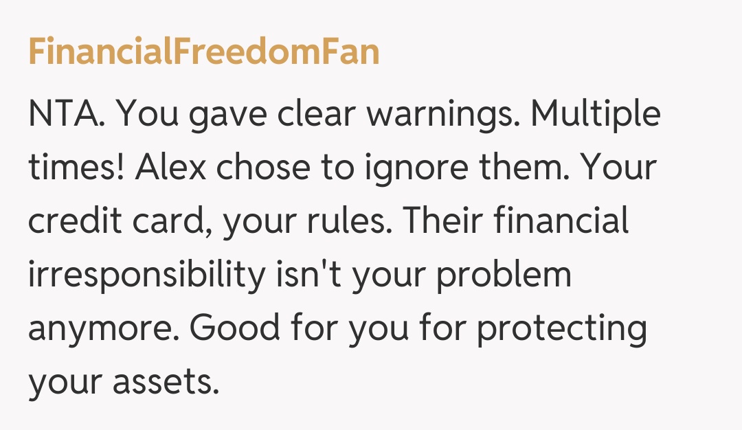 Comentariu de la FinancialFreedomFan