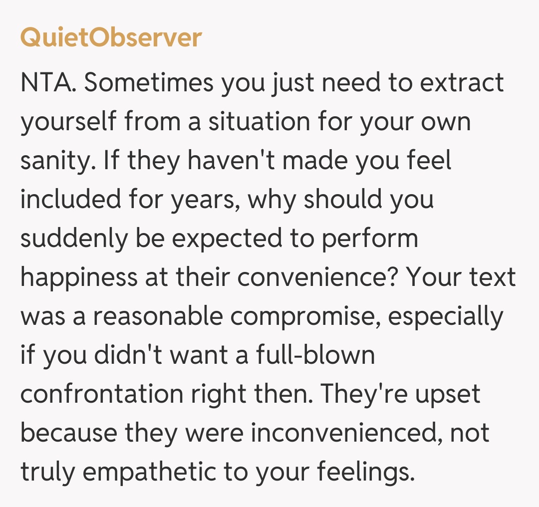 Comentariu de la QuietObserver