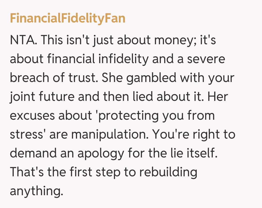 Comentariu de la FinancialFidelityFan