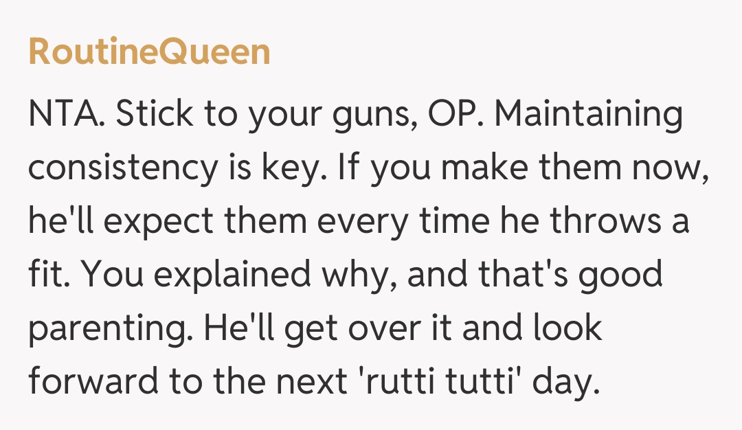 Comentariu de la RoutineQueen