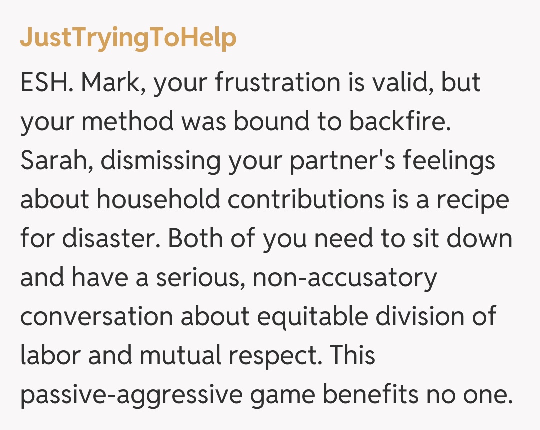 Comentariu de la JustTryingToHelp
