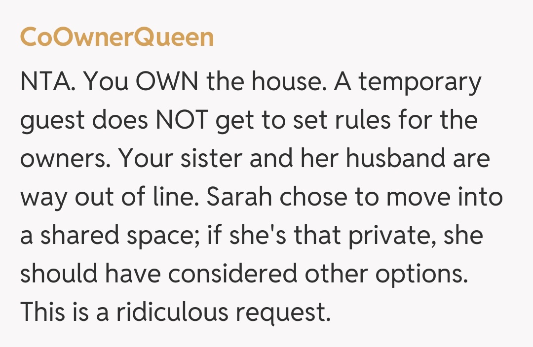 Comentariu de la CoOwnerQueen