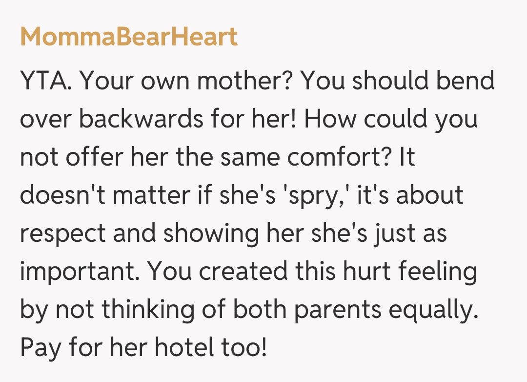 Comentariu de la MommaBearHeart