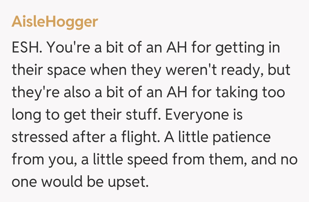 Comentariu de la AisleHogger