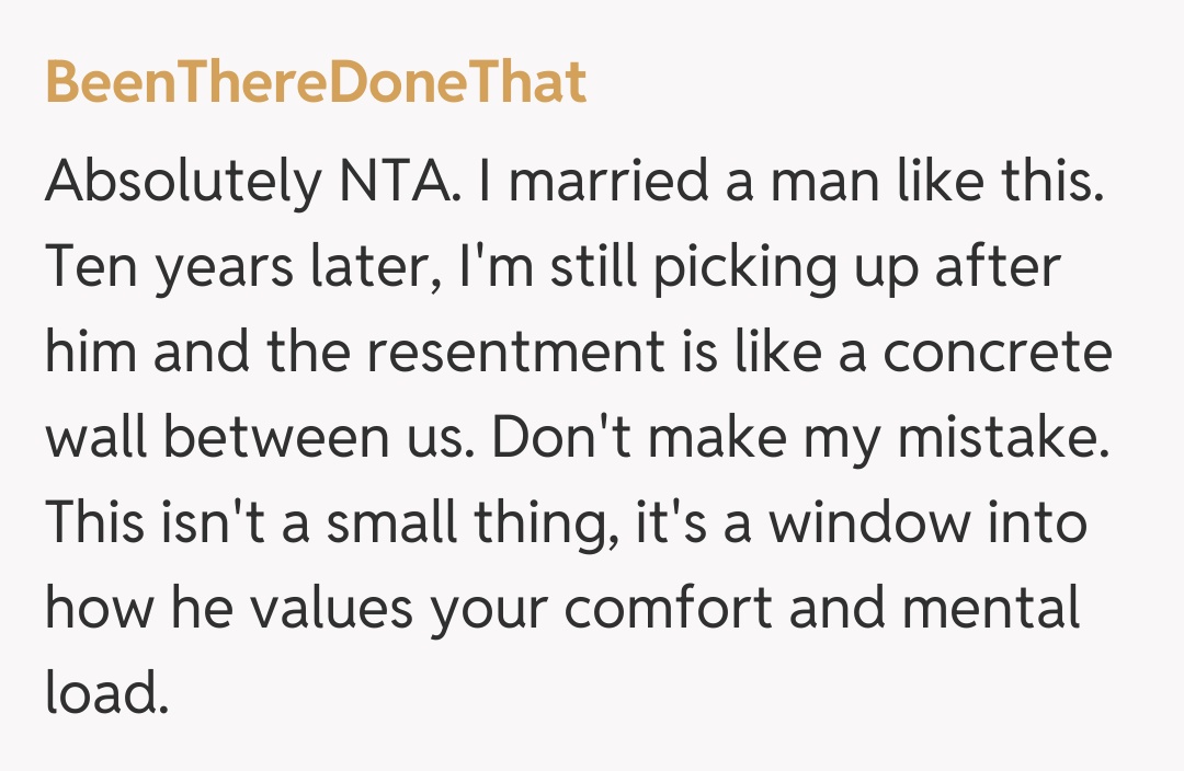 Comentariu de la BeenThereDoneThat