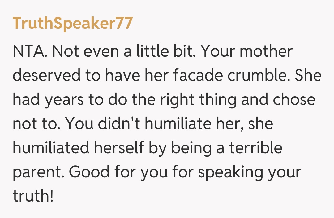 Comentariu de la TruthSpeaker77