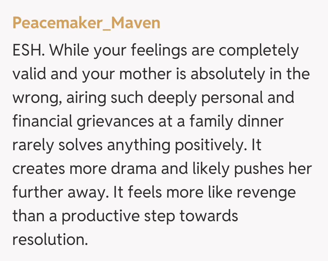 Comentariu de la Peacemaker_Maven