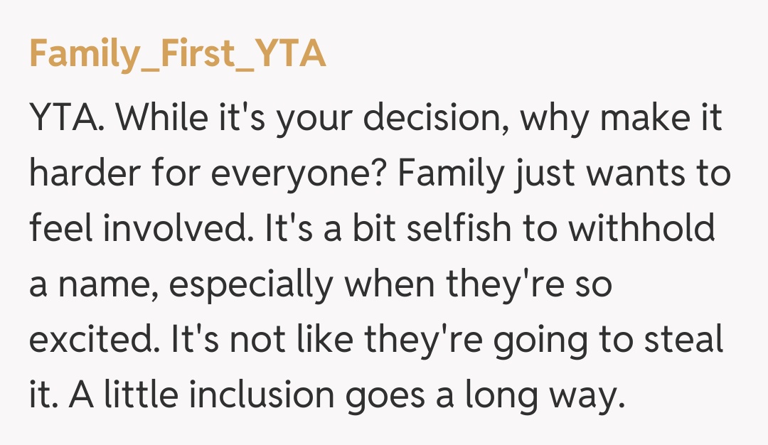 Comentariu de la Family_First_YTA