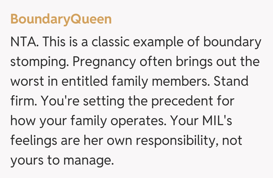 Comentariu de la BoundaryQueen