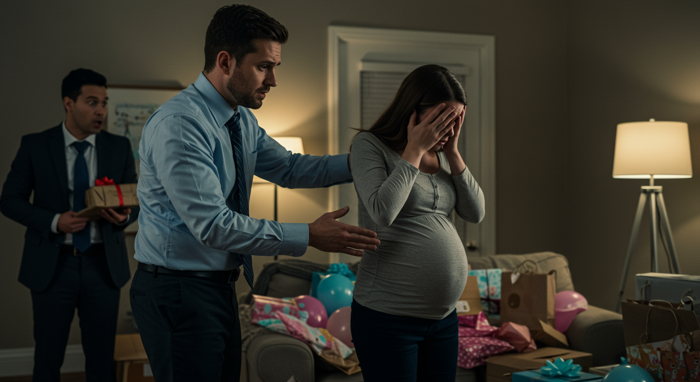 AITAH for kicking my coworker out of my wife's baby shower?