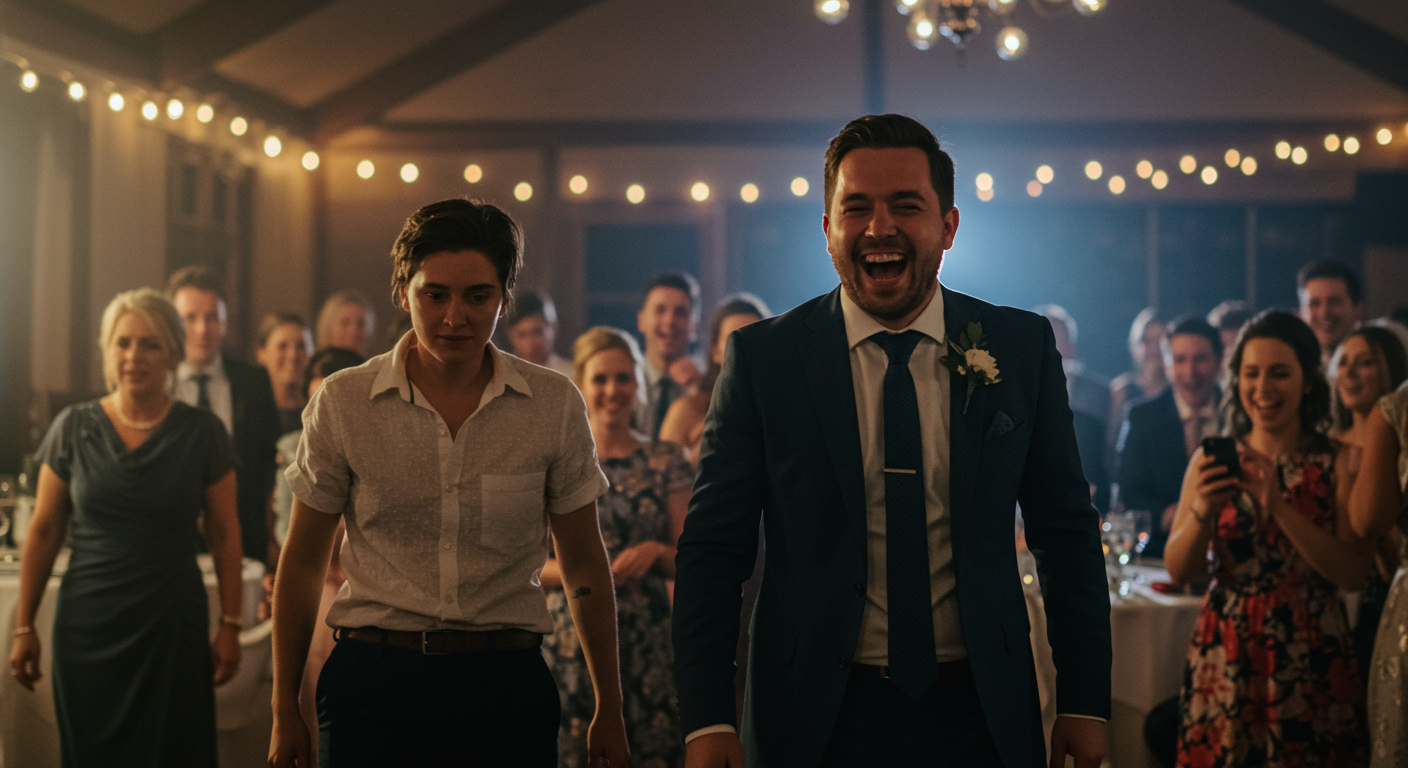 AITAH for leaving a wedding reception upon arrival?
