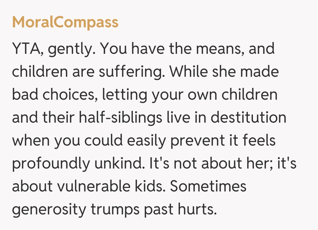 Comentariu de la MoralCompass