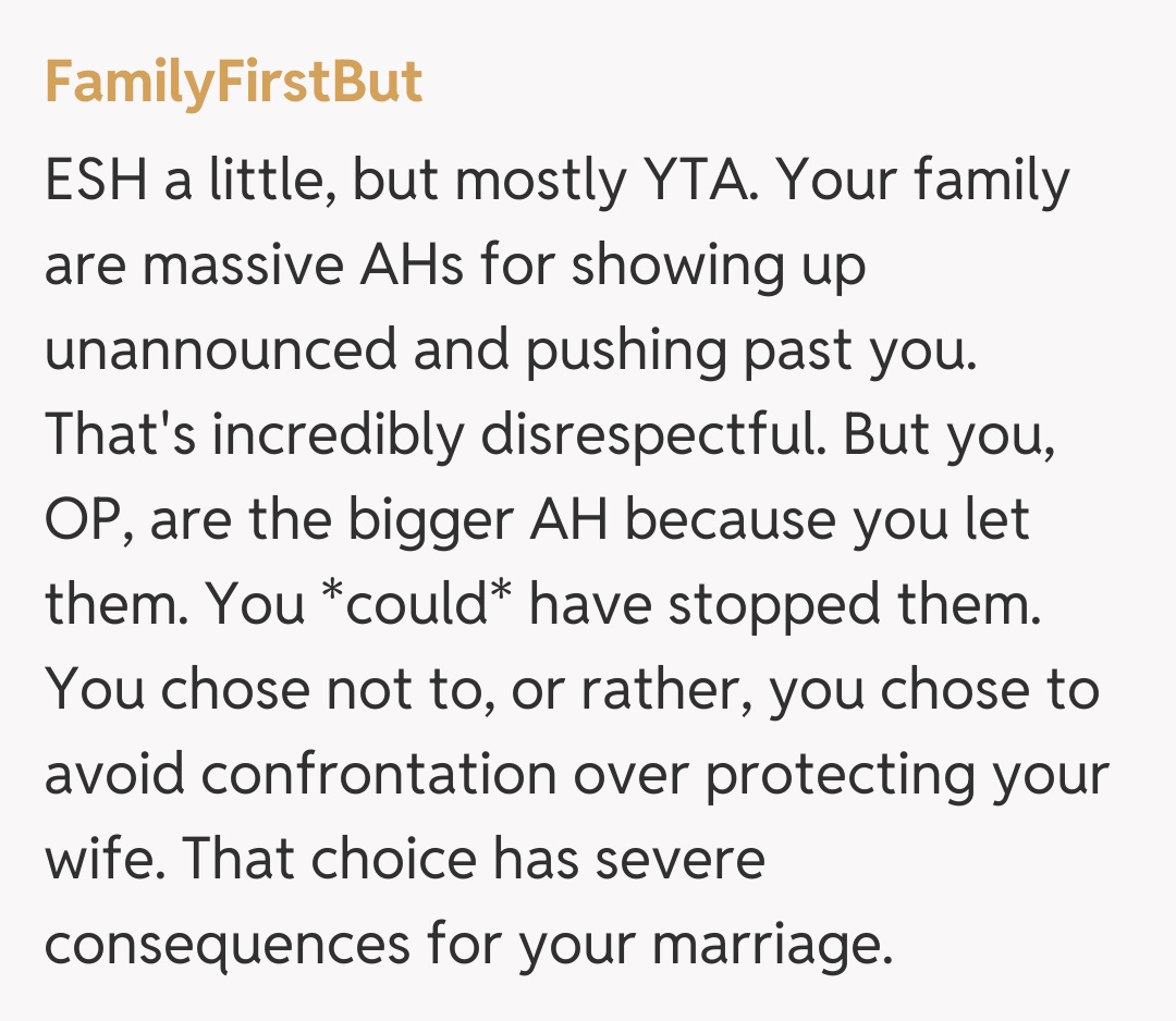 Comentariu de la FamilyFirstBut