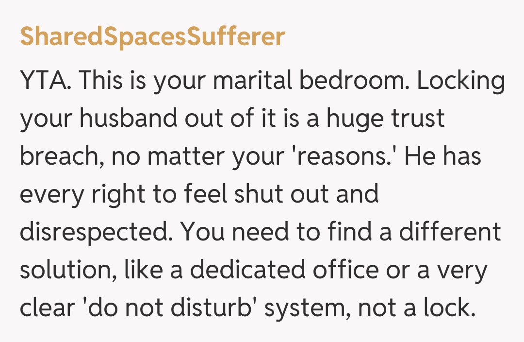 Comentariu de la SharedSpacesSufferer