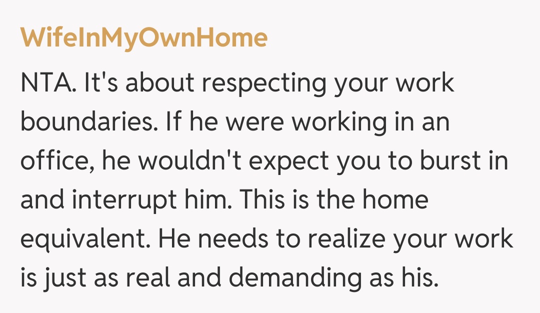 Comentariu de la WifeInMyOwnHome