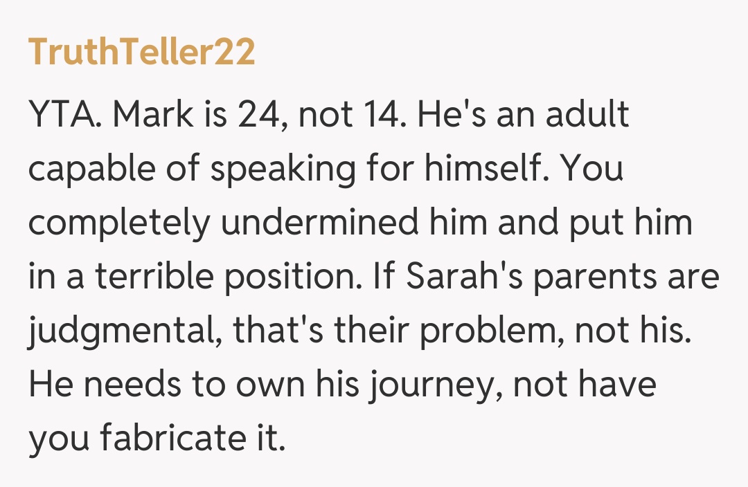 Comentariu de la TruthTeller22