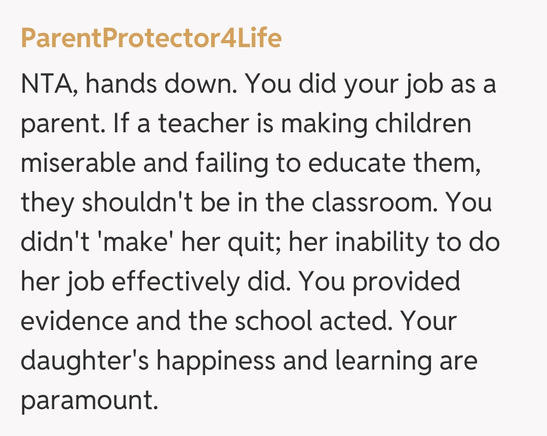 Comentariu de la ParentProtector4Life