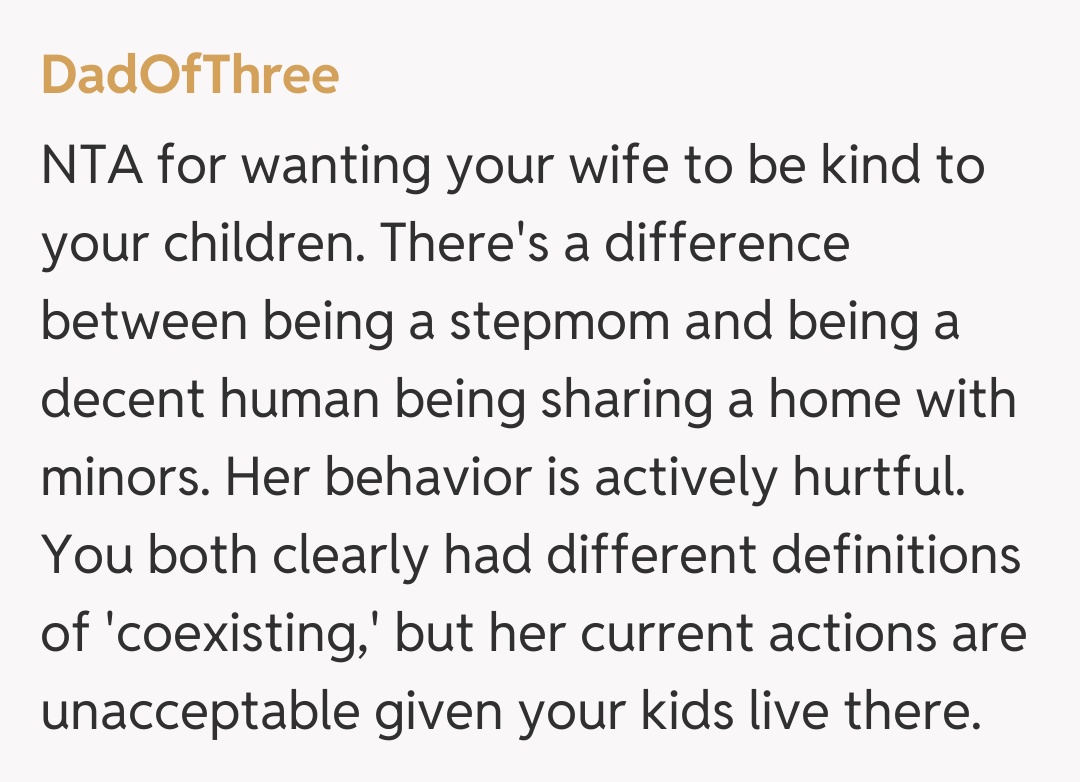 Comentariu de la DadOfThree