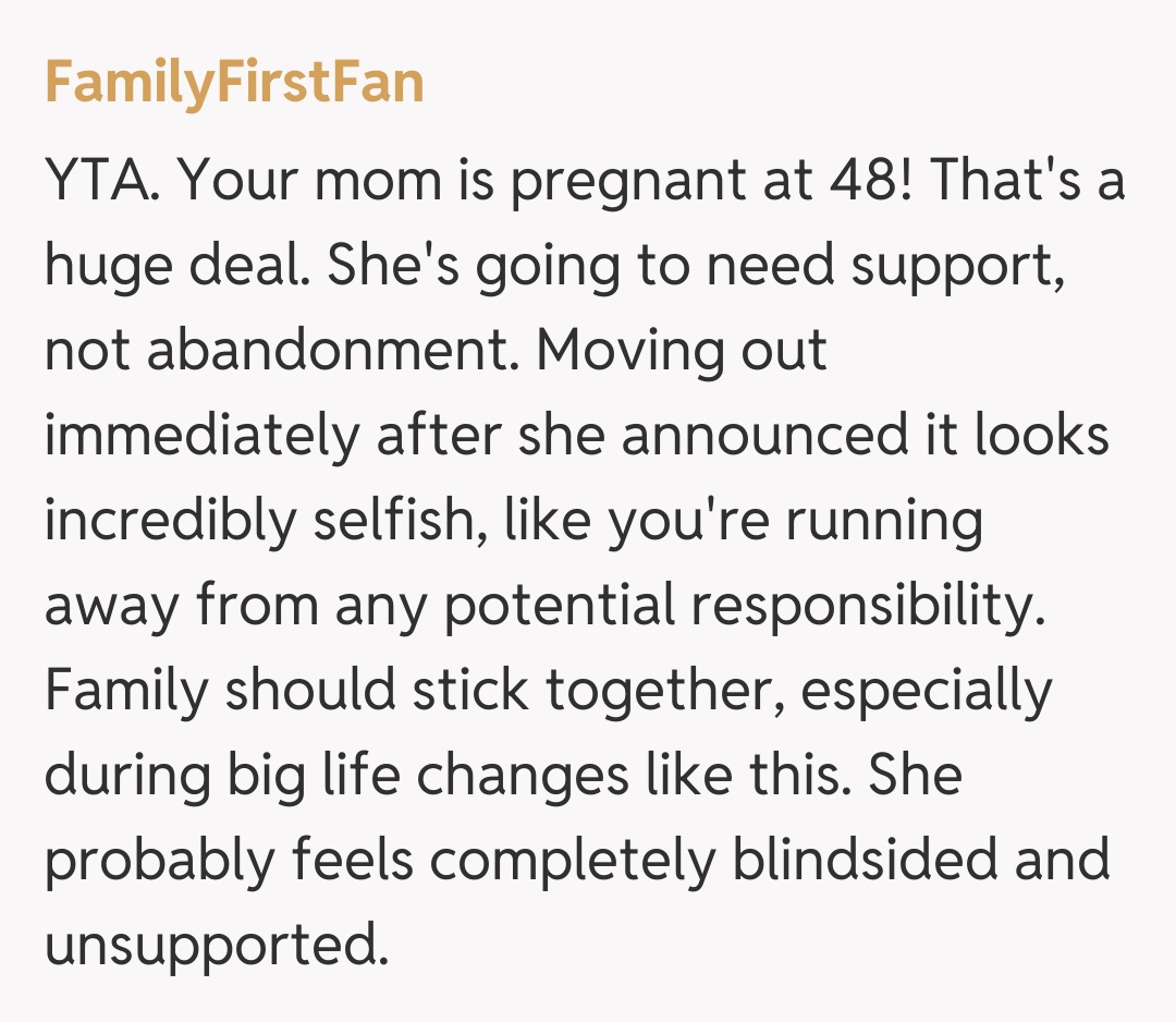 Comentariu de la FamilyFirstFan